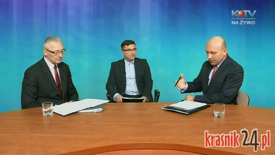 Piotr Janczarek vs. Mirosław Włodarczyk. Debata kandydatów na Burmistrza Kraśnika za nami