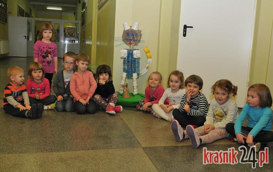 Przedszkolaki z PM nr 7 zrobiły Śmieciokota. Pomóż im zdobyć nagrody w konkursie ekologicznym