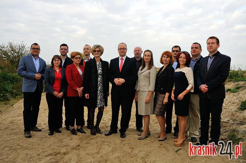 Jarosław Czerw zaprezentował swoich kandydatów