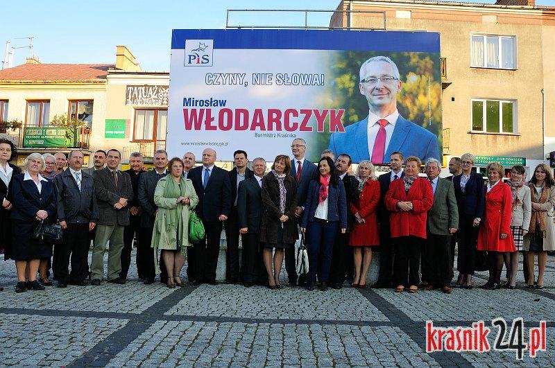 PiS zaprezentował swoich kandydatów w najbliższych wyborach