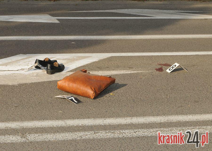 Kraśnik. Śmiertelne potrącenie na skrzyżowaniu Mickiewicza i Słowackiego