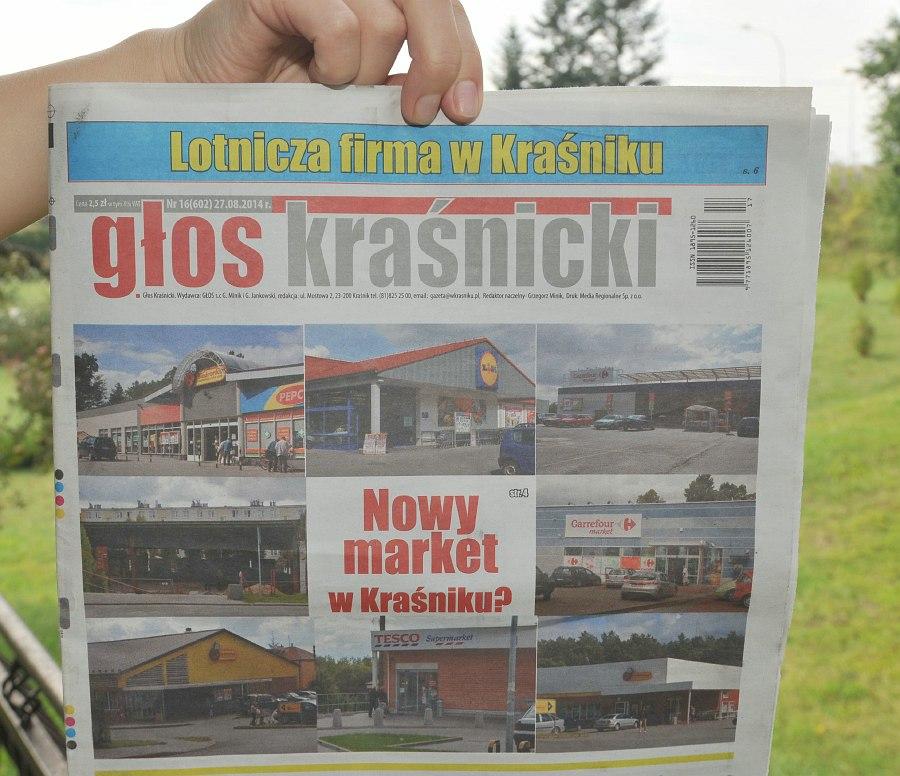 W Kraśniku powstanie kolejny supermarket? Wniosek o pozwolenia na budowę już w Starostwie