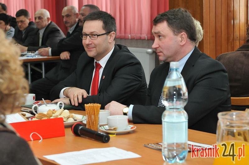 Starosta Andrzej Maj robi objazd po gminach. W czwartek był w Gościeradowie