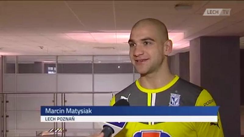 Lech TV: Kraśniczanin Marcin Matysiak walczy o miejsce w składzie Lecha Poznań