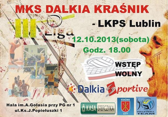 Dziś zaczynają siatkarze: MKS Dalkia Kraśnik - LKPS Lublin