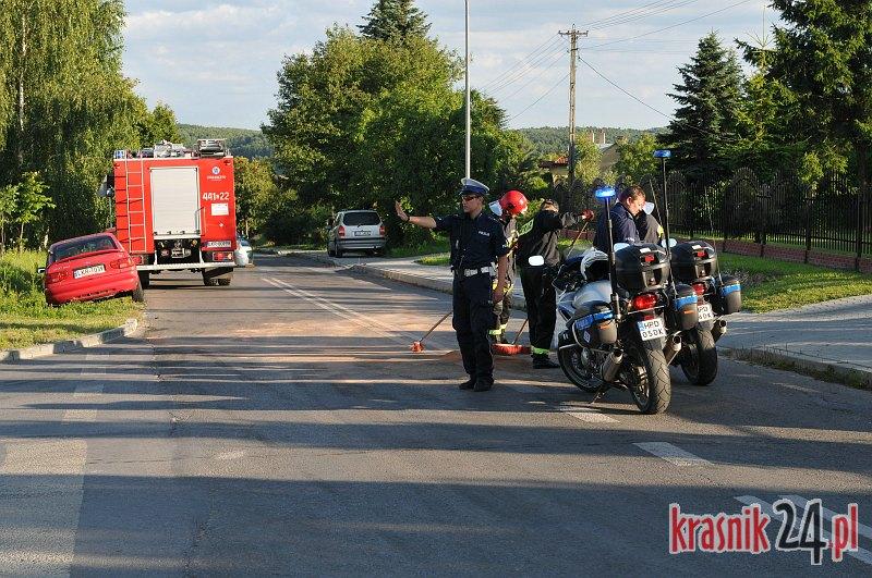 Kraśnik. Kolizja na Granicznej. Sprawca jechał na podwójnym gazie