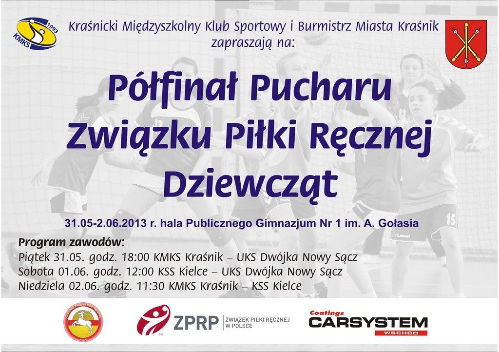 Piłka ręczna: Półfinały Mistrzostw Polski w Kraśniku