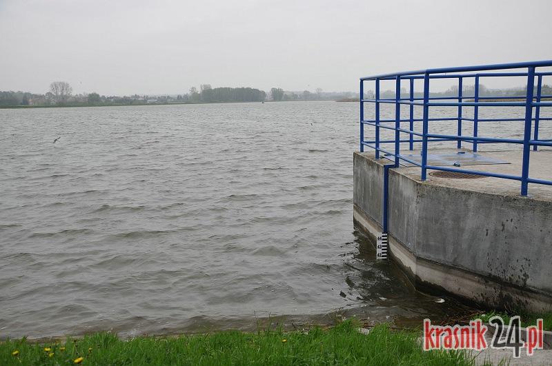 Po długim weekendzie wody w Zalewie Kraśnickim zacznie ubywać