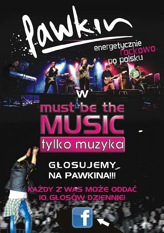 Pawkin po występie w Must Be The Music czeka na nasze głosy