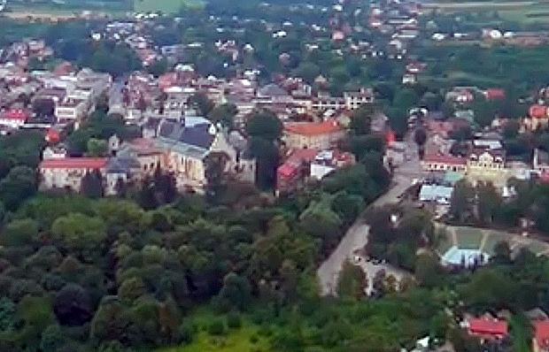 Kraśnik z lotu ptaka. Wideo
