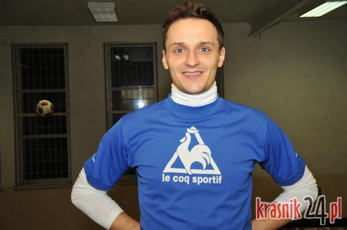 Mój atut to podobno kocie ruchy - mówi bramkarz Stali Kraśnik Krzysztof Mazur