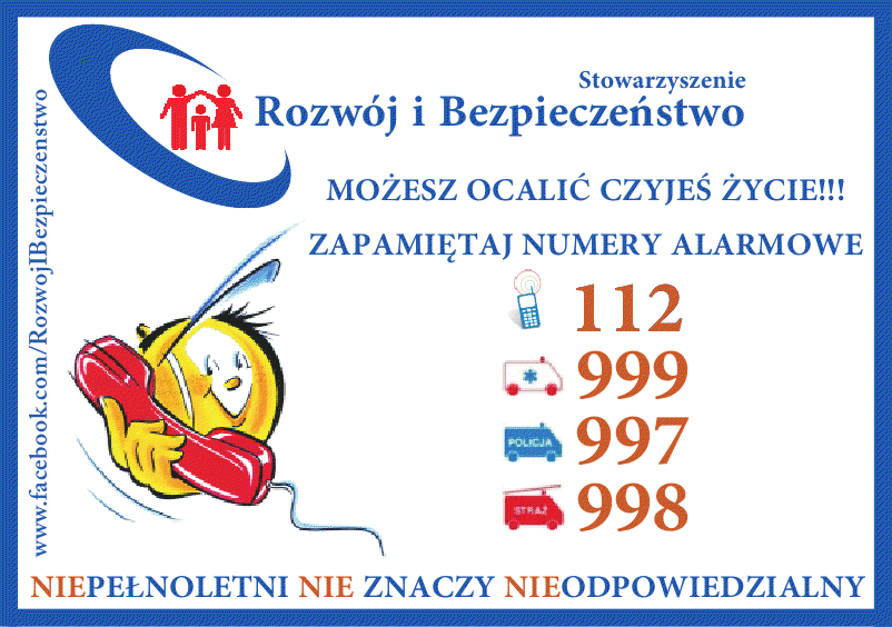 Stowarzyszenie Rozwój i Bezpieczeństwo przekonuje ?Niepełnoletni nie znaczy nieodpowiedzialny?