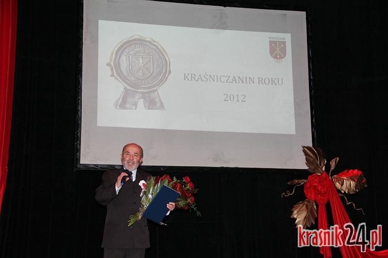 Szczepan Ignaczyński Kraśniczaninem Roku