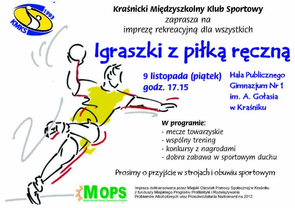 Przyjdź na igraszki. Będzie zabawa dla każdego