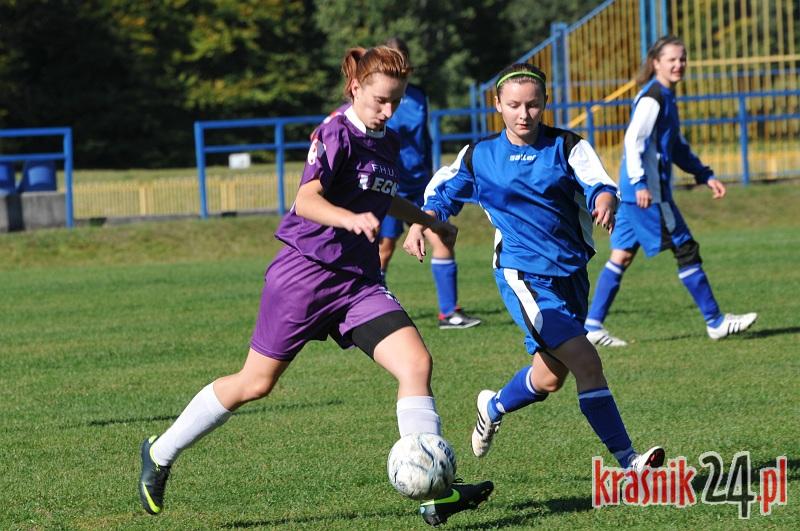 Hattrick Marzeny Chapskiej. MUKS Stella Kraśnik ? Kinga Krasnystaw 5:0 FOTO