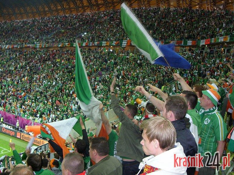 Euro 2012. Podziw dla Hiszpanów, szacunek dla Irlandczyków. FOTO