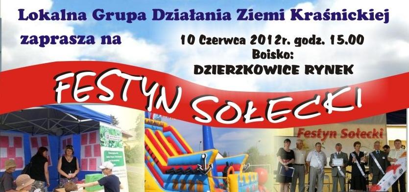 Lokalna Grupa Działania zaprasza na Festyn Sołecki do Dzierzkowic