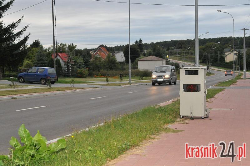 Kraśnik. Straż miejska uprzedza gdzie będzie stać z fotoradarem