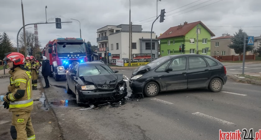 Zderzenie na skrzyżowaniu Słowackiego i Balladyny