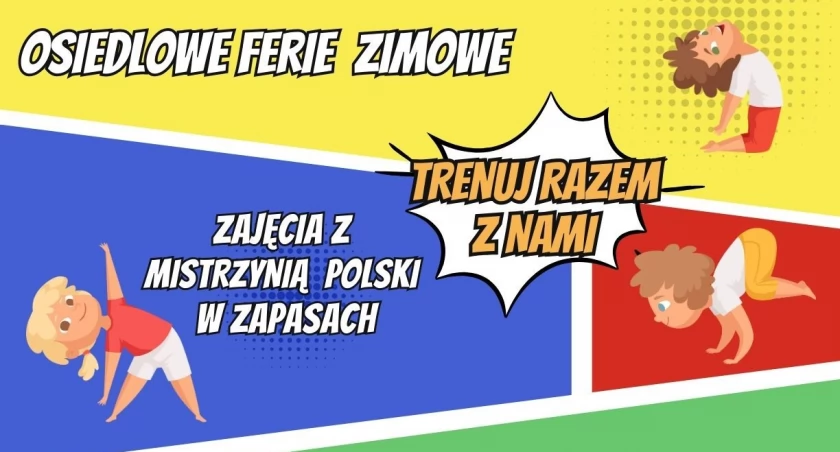 Sportowa zabawa z Mistrzynią Polski w feryjne poniedziałki
