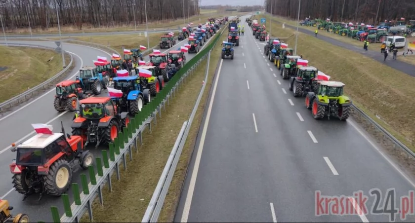 Rolnicze blokady. TIRy mają problem a ciągniki pojawią się w nowym miejscu