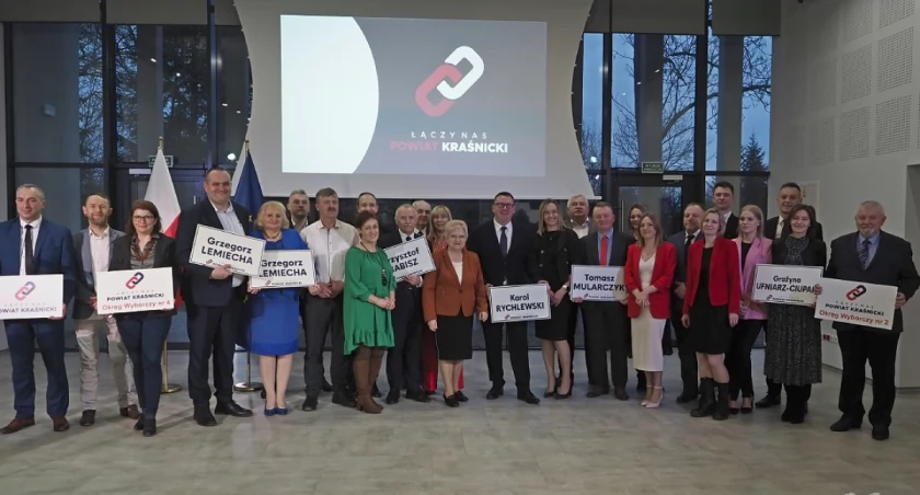 Łączy ich powiat kraśnicki. Przedstawili kandydatów na radnych
