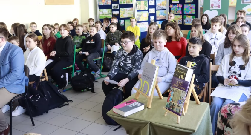 Profesor Miodek w kraśnickiej 