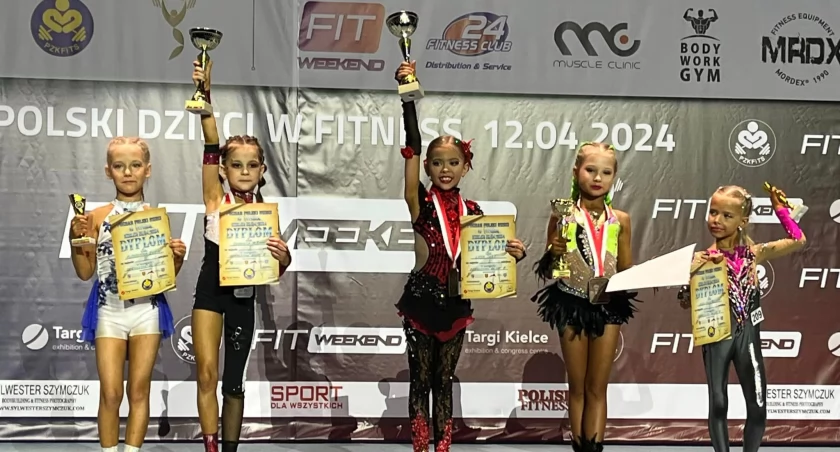Sukces Luizy Just w Pucharze Polski Dzieci w fitness