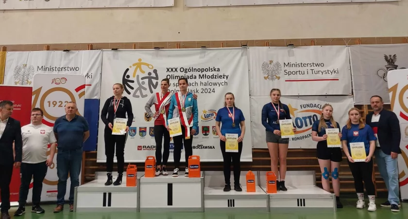 Agnieszka Bryczek brązową medalistką Ogólnopolskiej Olimpiady Młodzieży