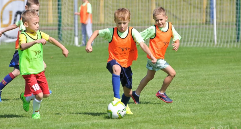 Futbolowy piątek kraśnickich przedszkolaków