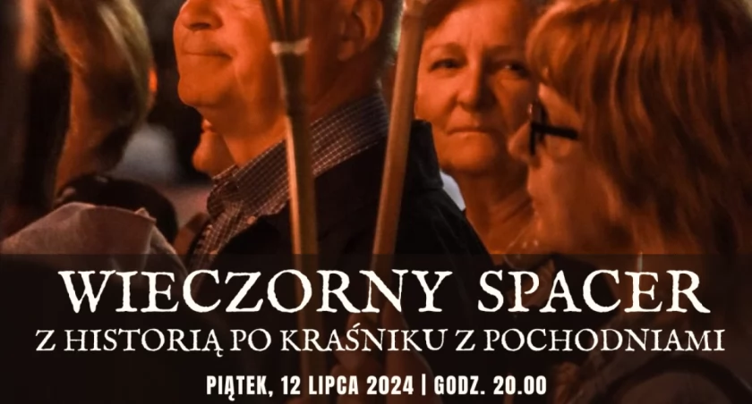 Spacer z pochodniami po dawnym Kraśniku