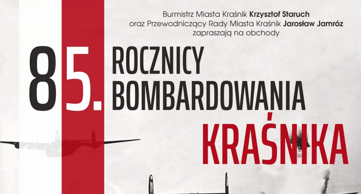 Tragiczne bombardowanie Kraśnika. Miasto upamiętni swoich mieszkańców