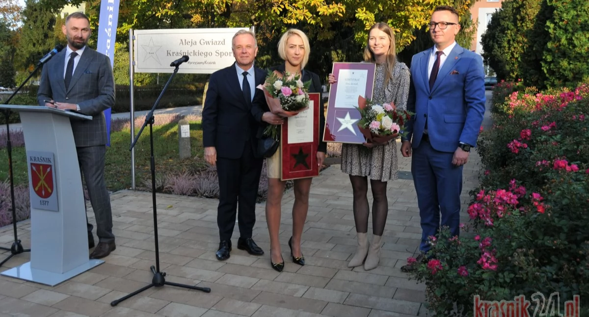 Agata Pietrzyk i Ewa Jacniak odsłoniły swoje gwiazdy