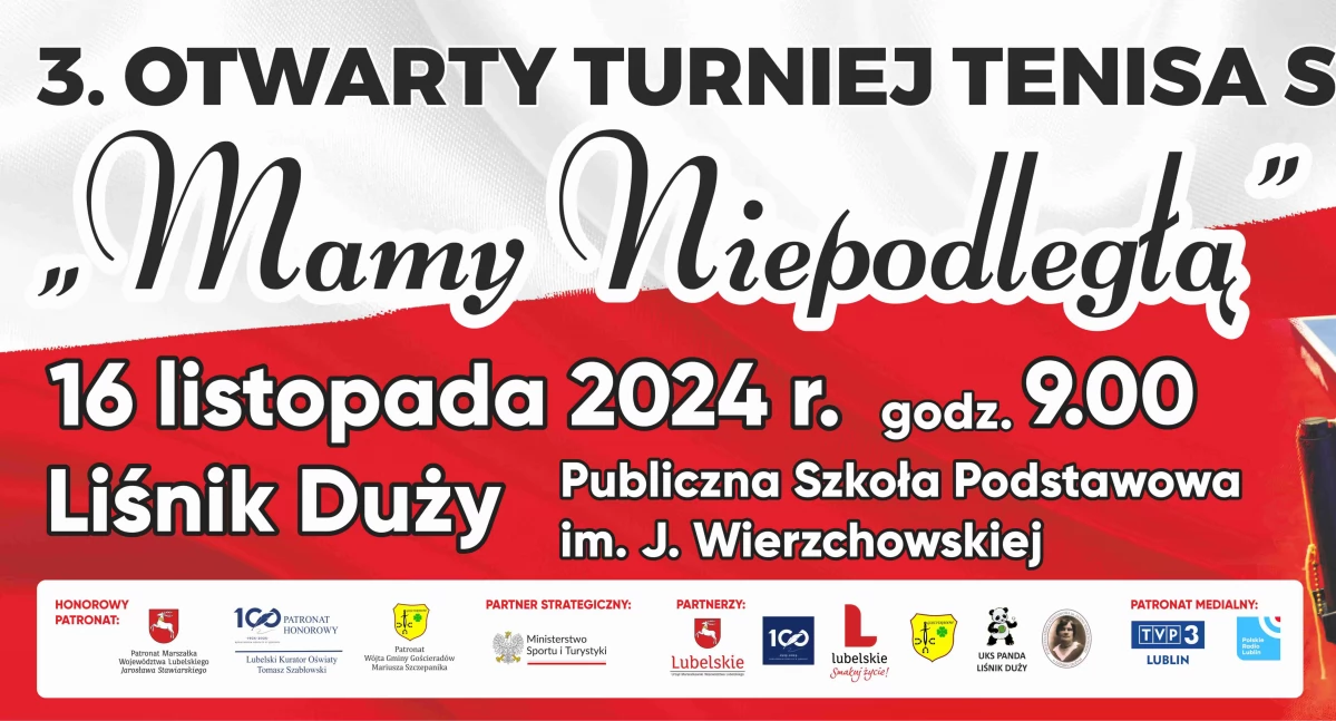 3. Otwarty Turniej Tenisa Stołowego „Mamy Niepodległą