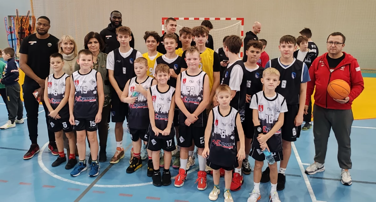 Koszykarze z MKS Start Lublin z wizytą w 