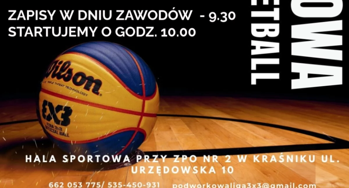 Podwórkowa Liga Koszykówki zagra przed świętami