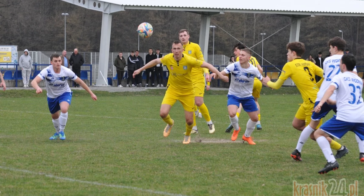Szczęśliwy remis lidera. Stal II Kraśnik – Wodniak Piotrawin-Łaziska 1:1