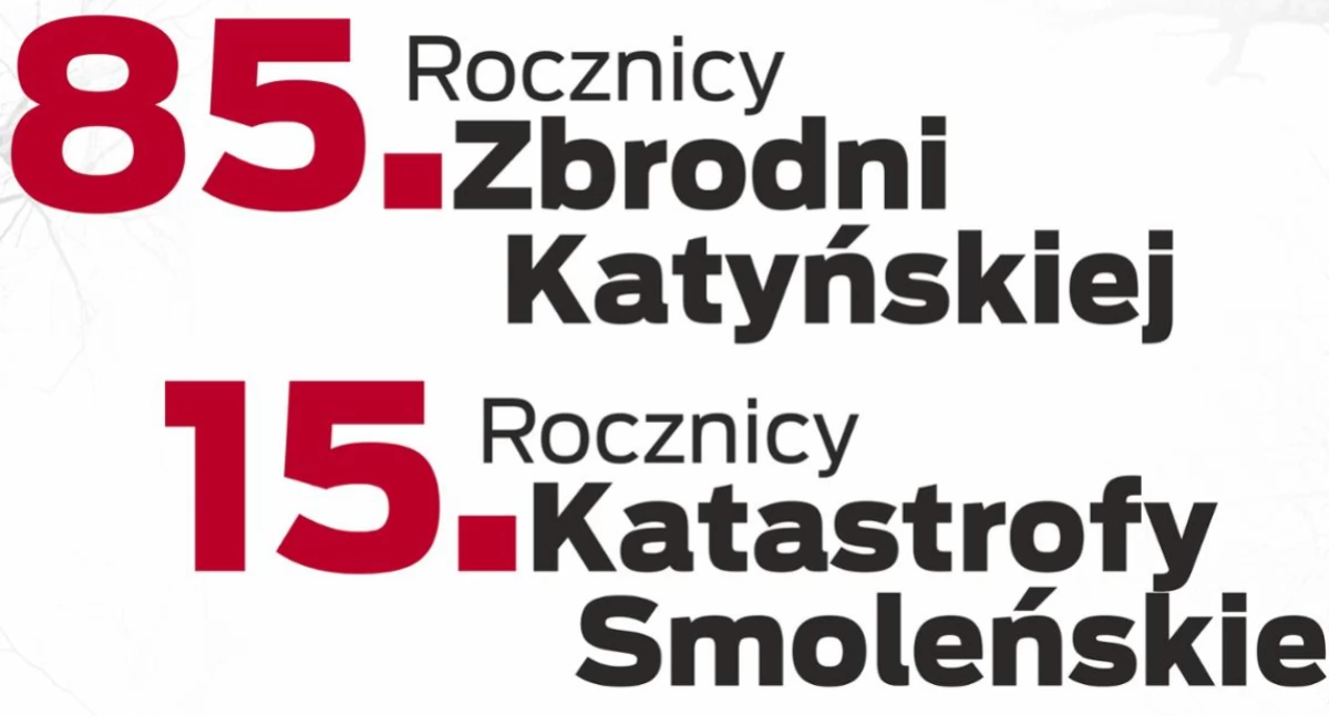 Powiatowe obchody rocznic Katyńskich w najbliższy czwartek