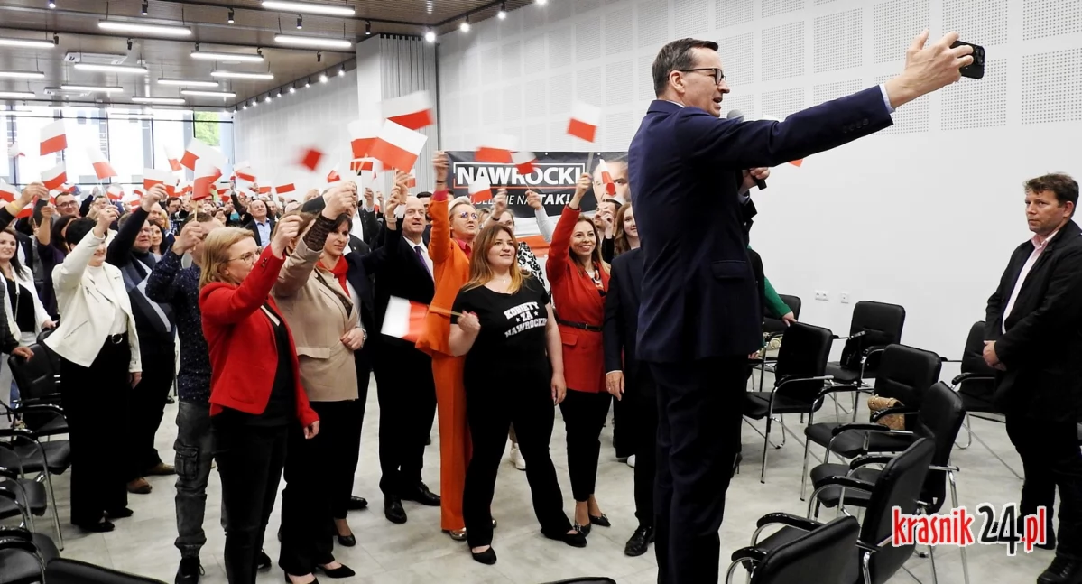 Mateusz Morawiecki na kampanijnym szlaku