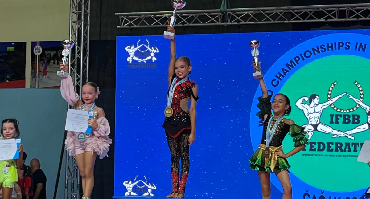 Luiza Just mistrzynią świata w fitness artystycznym