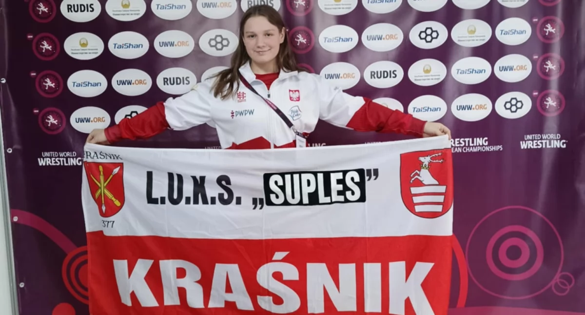 Zapaśniczka LUKS Suples rywalizowała w Mistrzostwach Europy U17