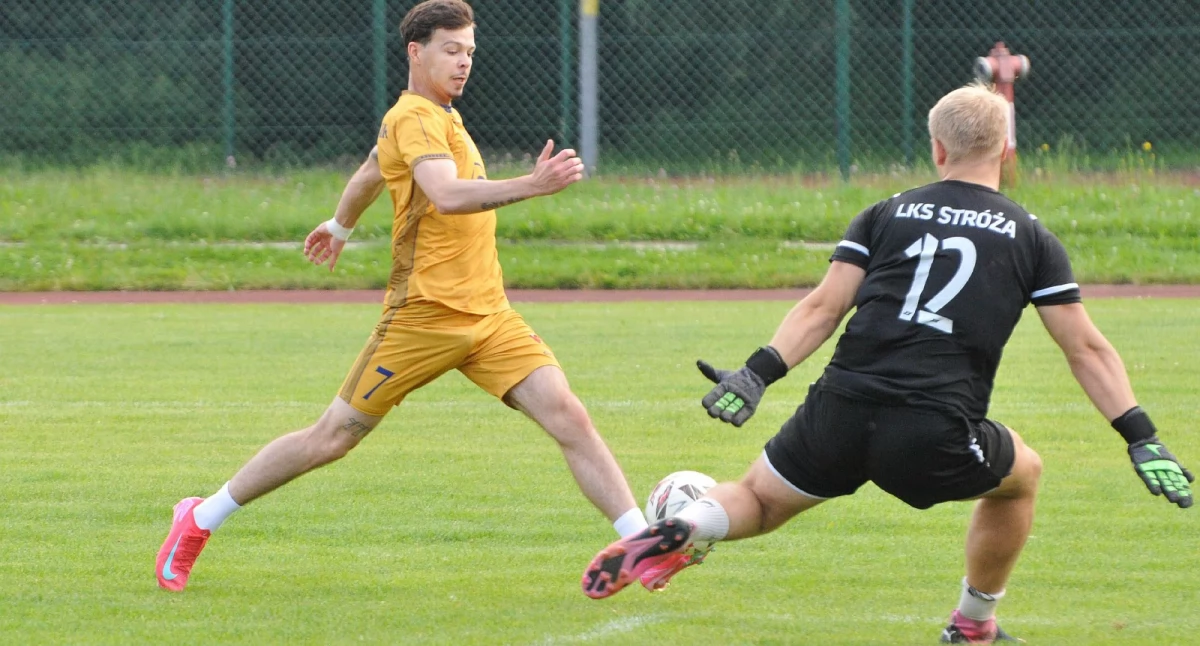 2:3 w ostatnim letnim sparingu LKS Stróża i Stali II Kraśnik