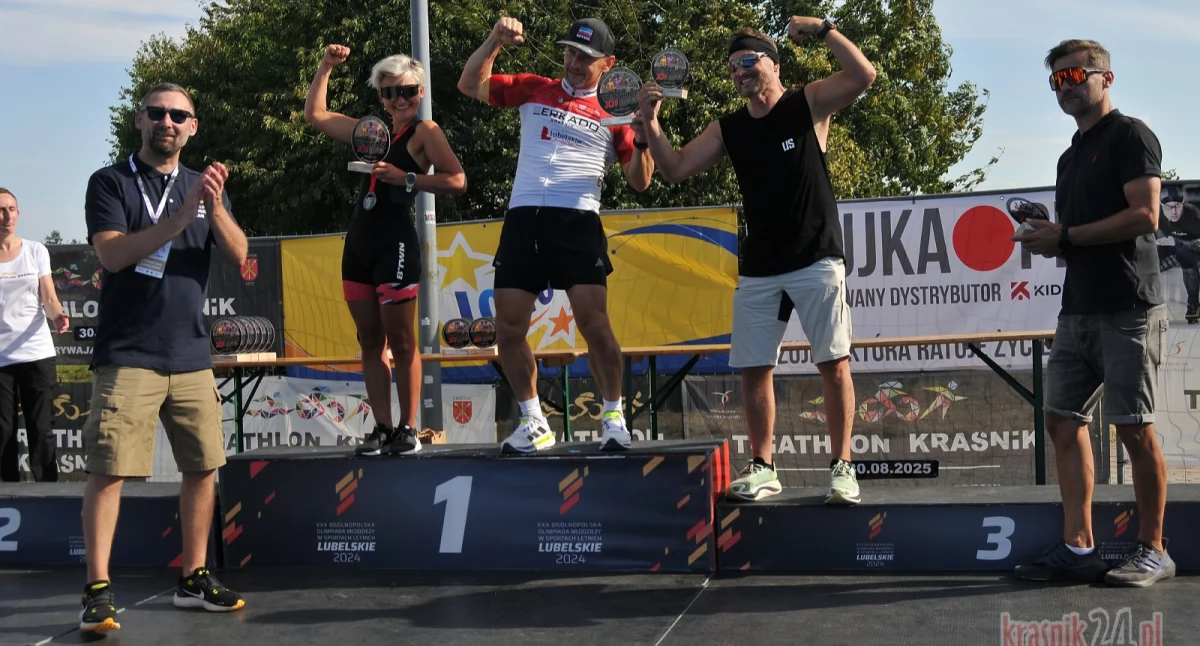 Upalny Triathlon Kraśnik. Wszyscy dotarli do mety, wszyscy wygrali!