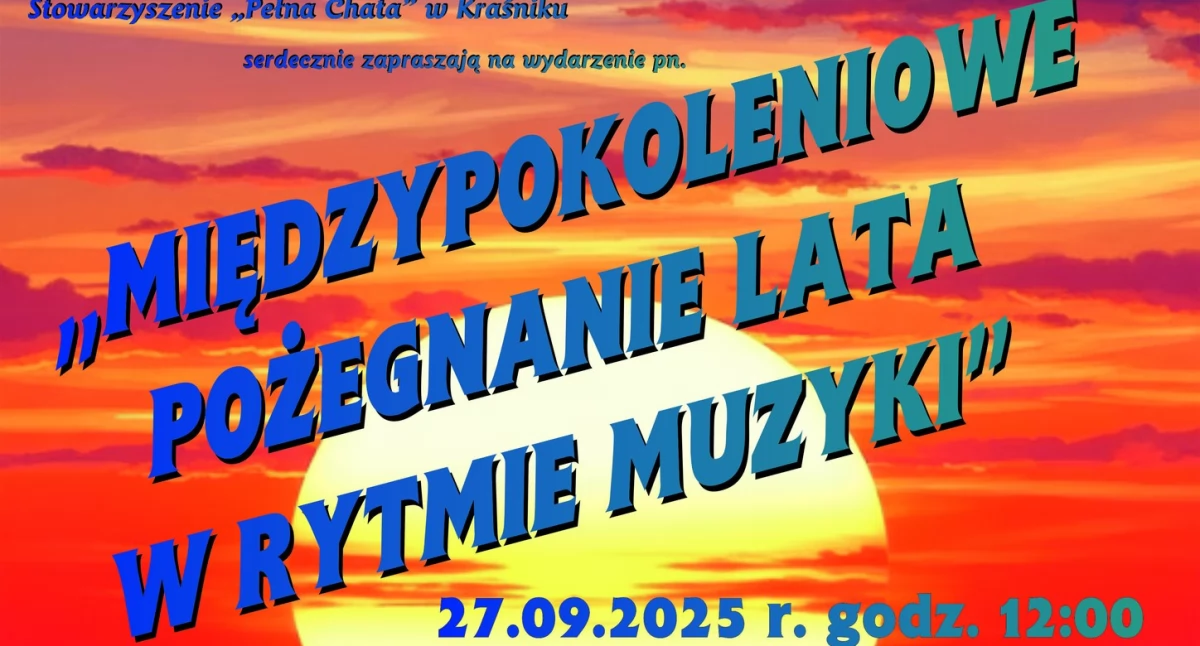Pożegnaj lato w muzycznym rytmie
