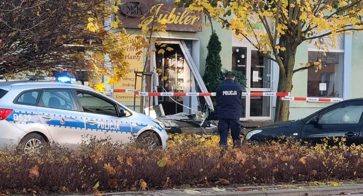 Włamanie do jubilera w Kraśniku
