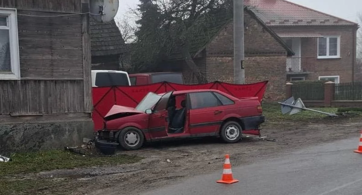 Tragiczny poranek na drodze