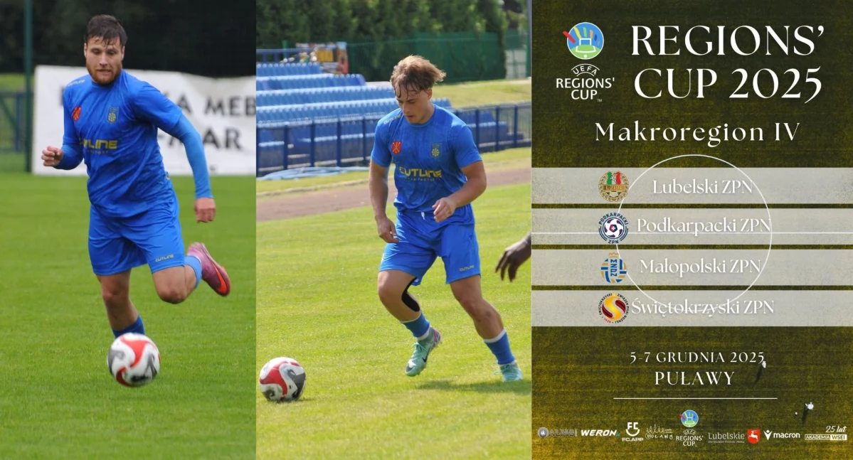 Dwóch zawodników Stali Kraśnik powołanych do reprezentacji LZPN na REGIONS’ CUP 2025