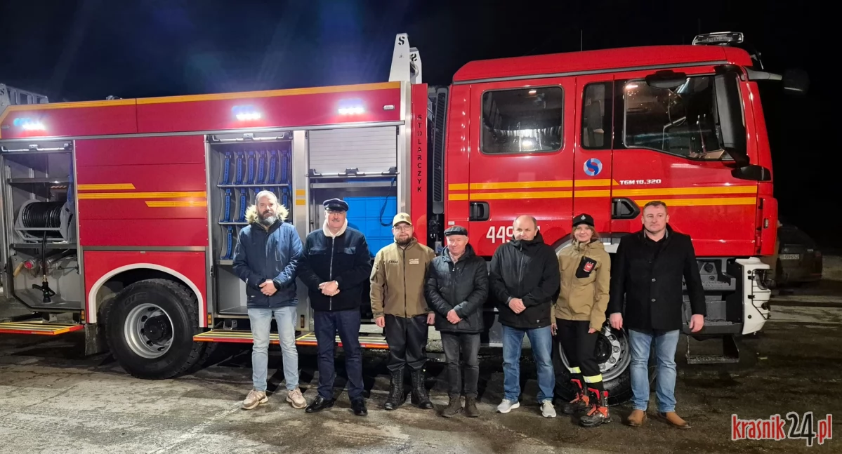 Urzędowscy strażacy wzbogacili się o nowy samochód