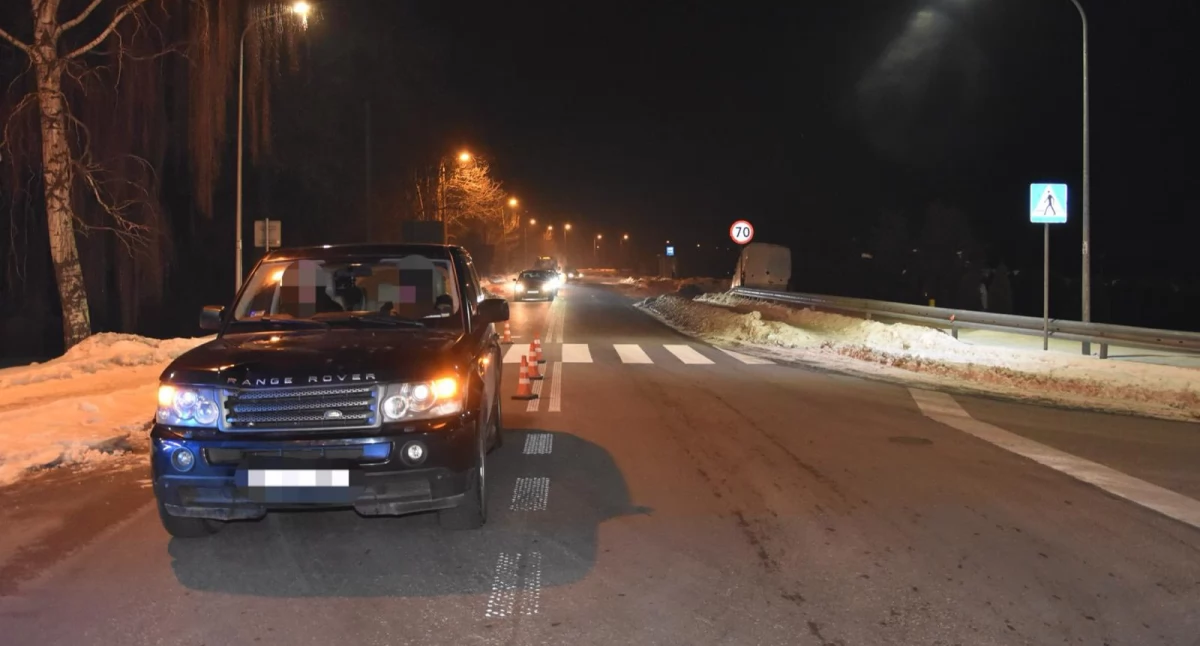 Śmiertelnie na przejściu w Stróży