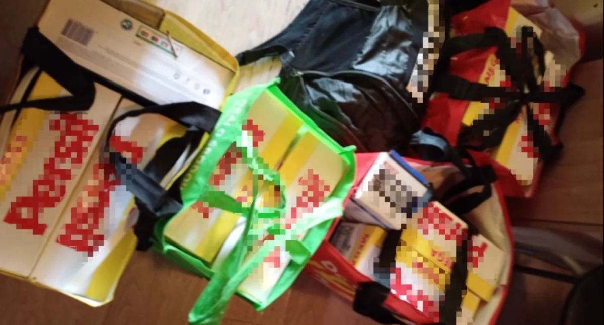 Towar nie zdążył wjechać do sklepu